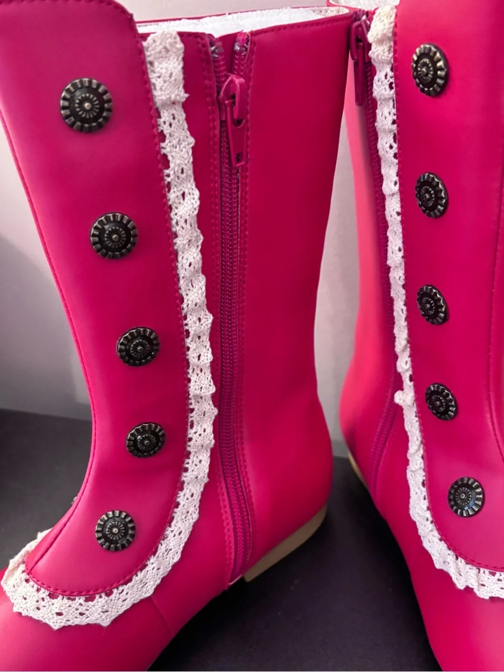 NWOT Liv & MIA red boots size 1